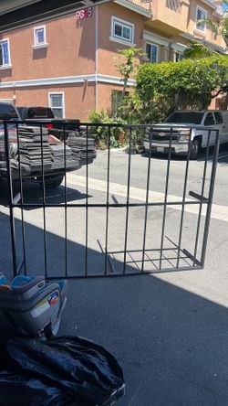 Metal queen bed frame. 14” high