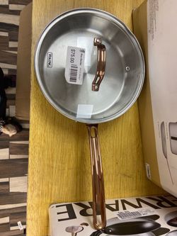 Viking Stainless Steel Frying Pan with Lid