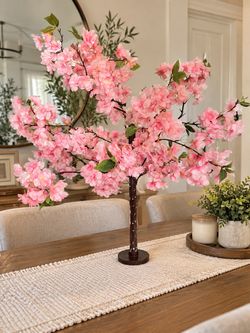 🌸 Pink Cherry Blossom Tree – $40