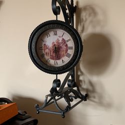 Clock in the mirror can’t be mounted on your wall or can be said on the table