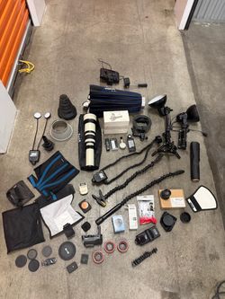 Photography Lighting & Camera Accessories Lot – $250 OBO
