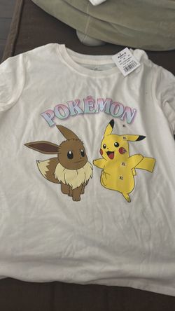Girls Pokémon shirt size XL new