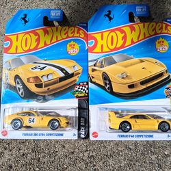 Hot Wheels 🔥 🌶 Ferrari F40 and 386 GTB4 2 FOR $5