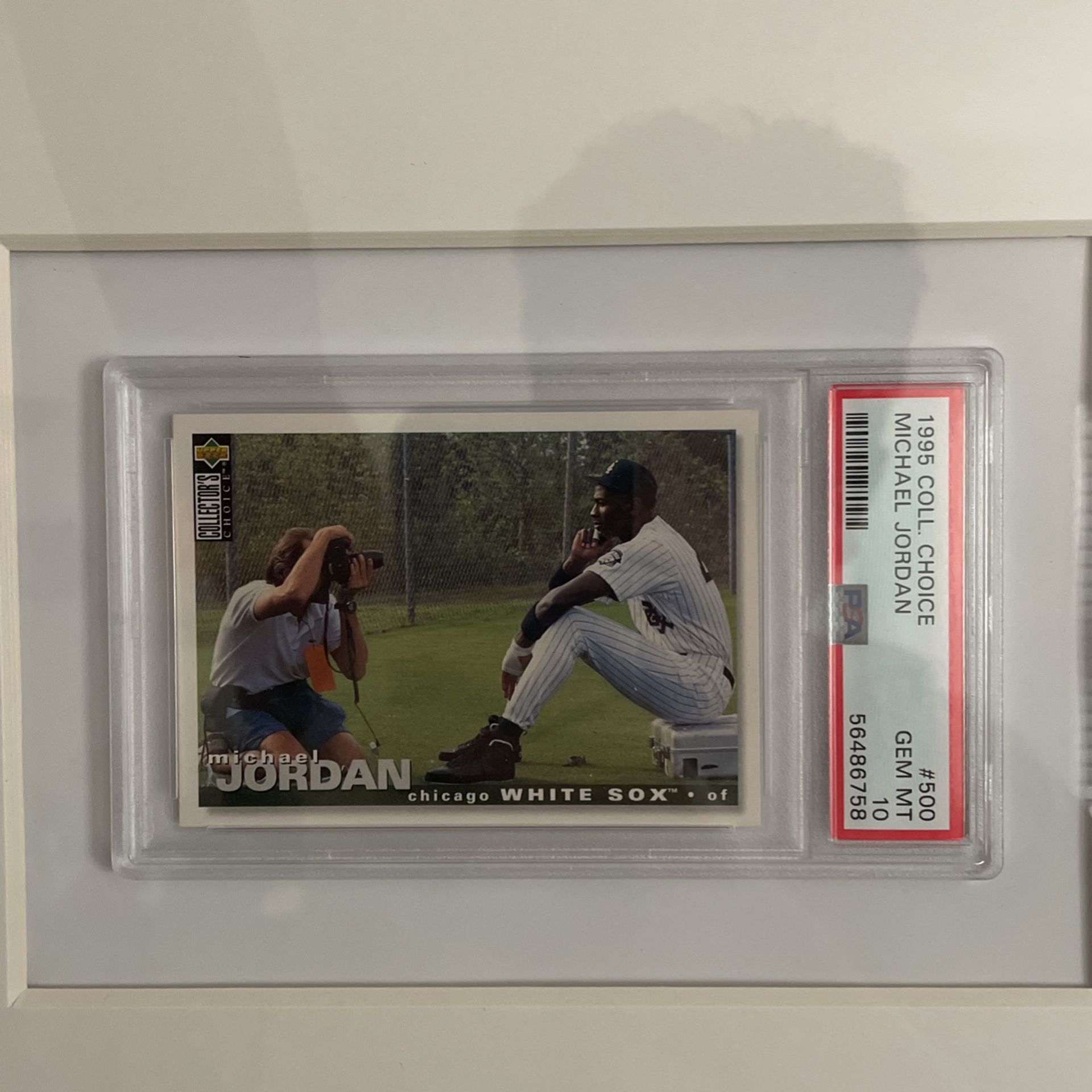 Michael Jordan Chicago White Sox Collectors Choice Baseball Card