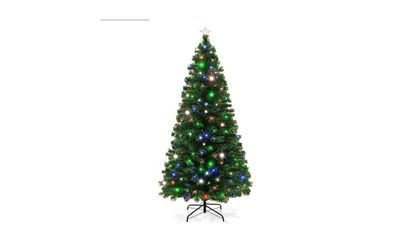 6ft artificial Christmas tree with storage bag and ornaments