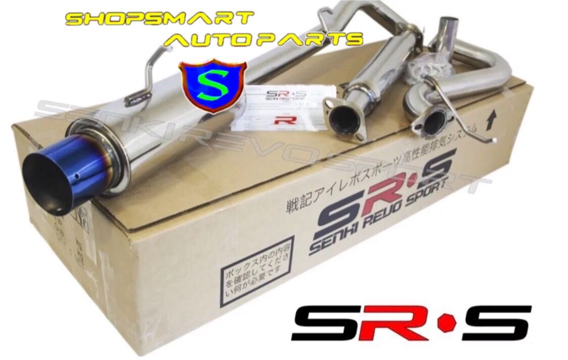 SRS 05-08 06 07 CHEVY COBALT SS STAINLESS CATBACK EXHAUST 2.0L / 2.4L BURNT TIP 2005 2006 2007 2008