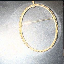 14k Pendant & Pin