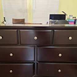 Solid Wood Dresser 