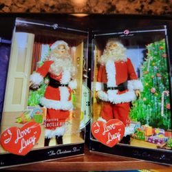 Barbie Perfect In Boxs Set up two I love lucy christmas program , lucy and ricky