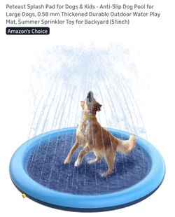 Large Pet Splash Pad