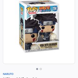 Kiba With Akamaru Funko Pop