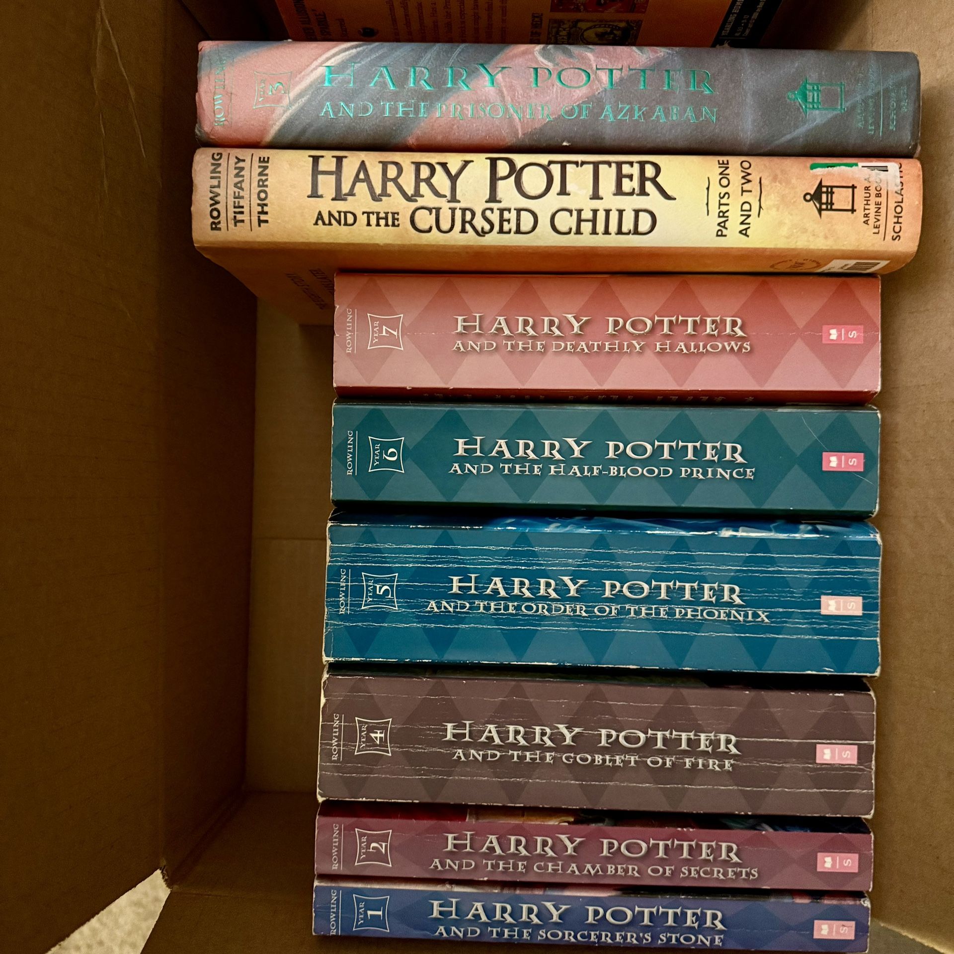 Harry Potter First 8 Books