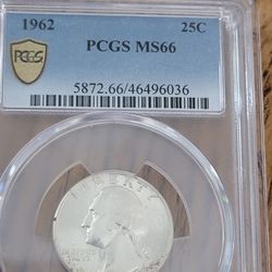 1962 Beauty! Washington Quarter