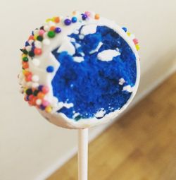 Blue cake pops
