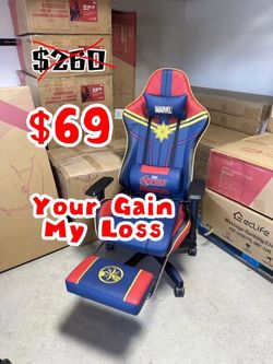 Brand New in box Office Chair Marvel Gaming Chair Final Clearance $69 PRICE FIRM