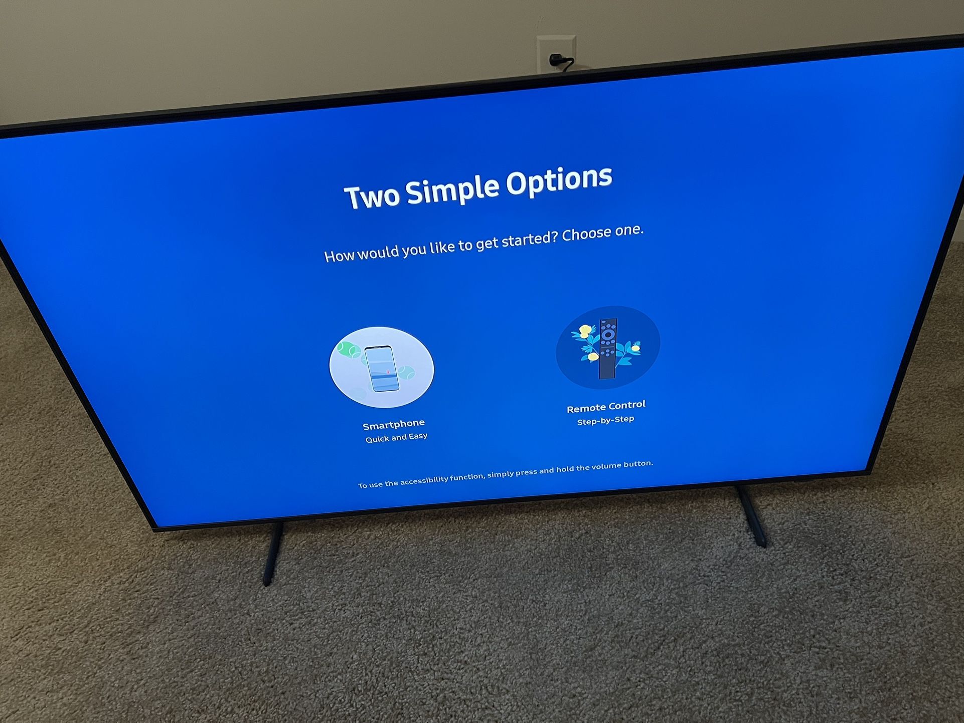 2022 SAMSUNG 4K 50” QLED SMART TV (QN50Q60BAFXZA) for Sale in Bel Air