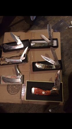 6 Richard Childress racing knives