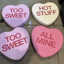 Styrofoam Valentines Decor/props Candies $3 Each 