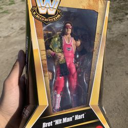 WWE Legends Elite Bret Hart BRAND NEW