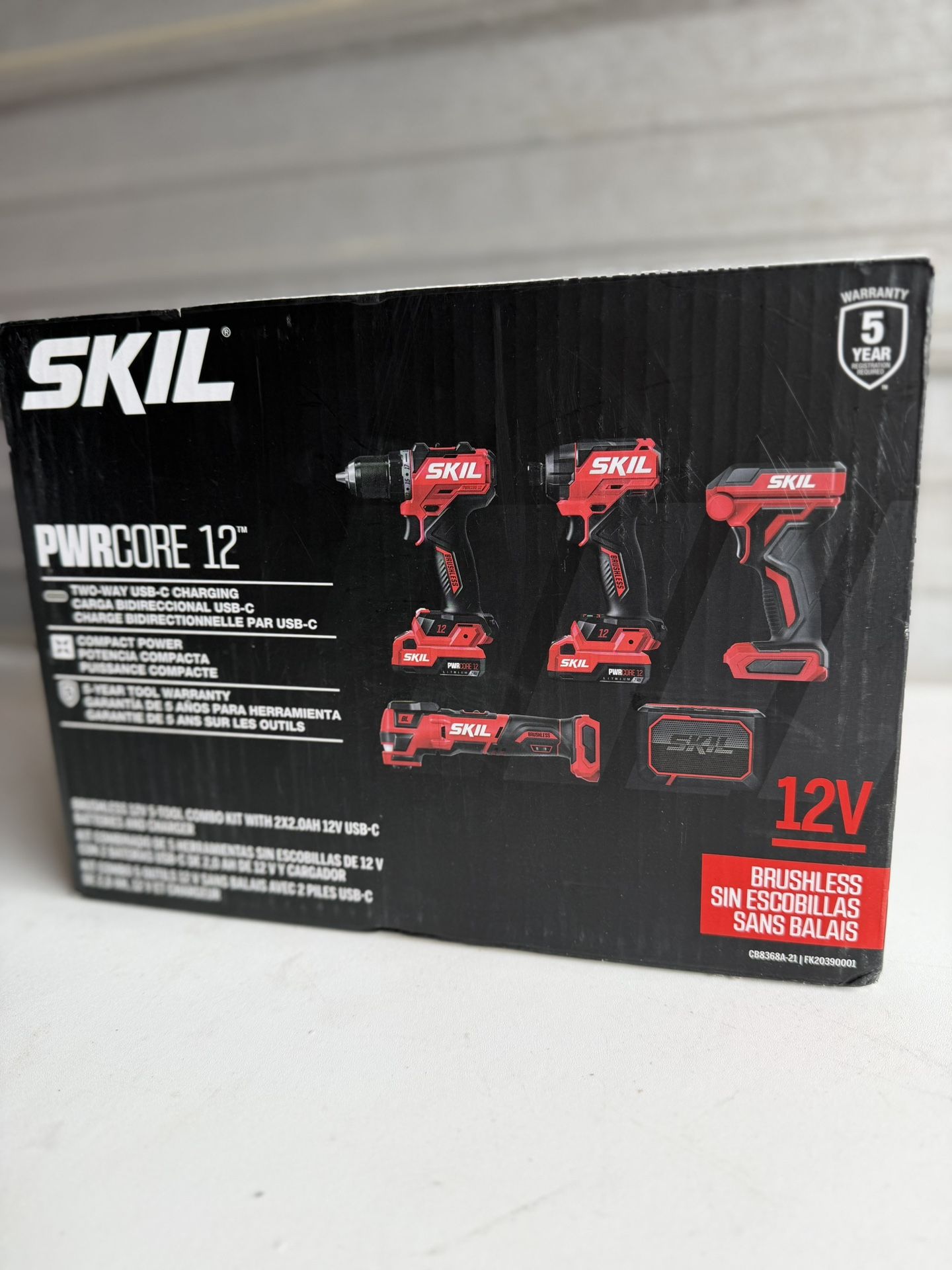 Skill 12v 5 tool combo kit