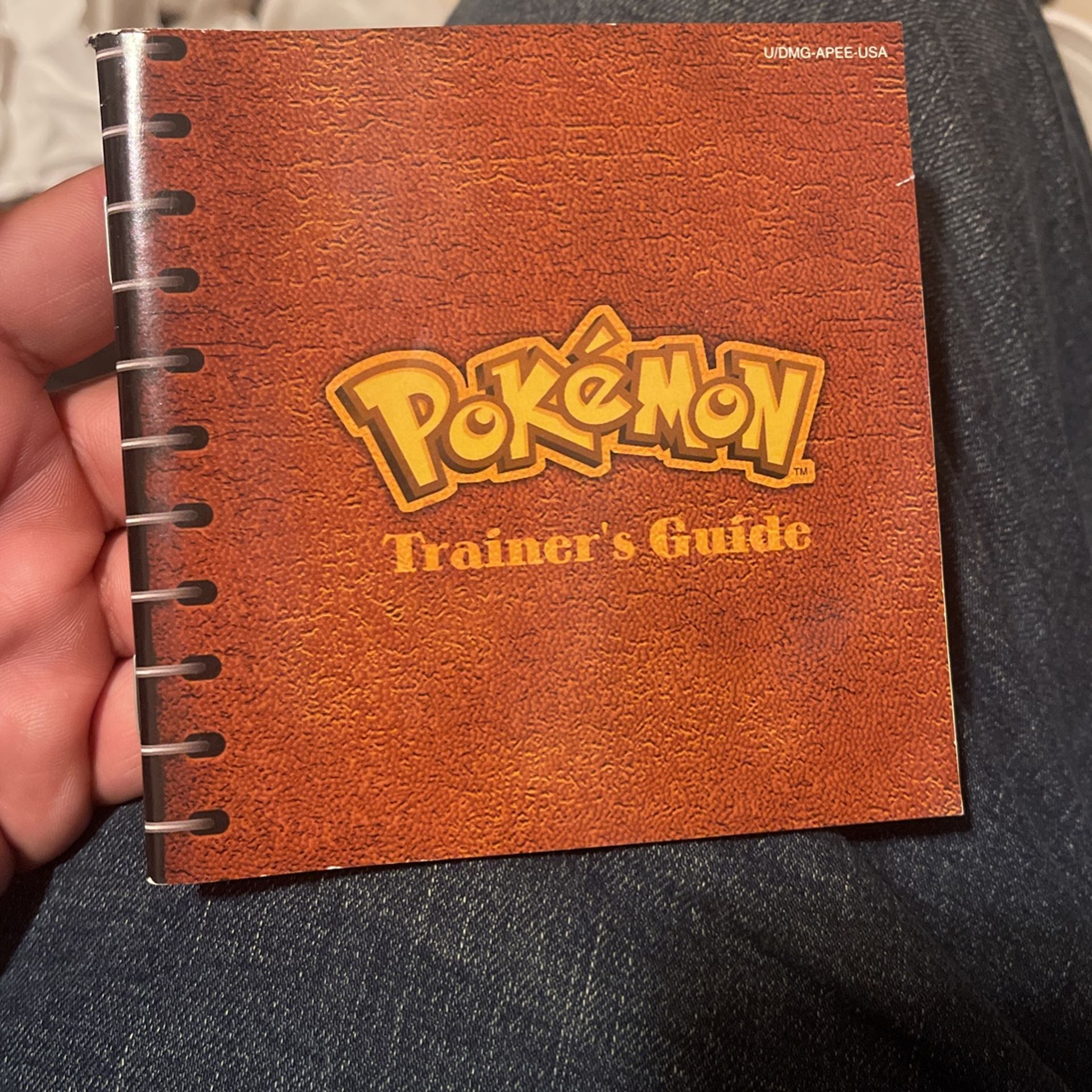 Pokemon Red & Blue Trainers Guide Instruction Booklet Manual Nintendo Gameboy