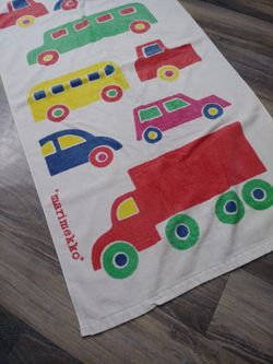 Artist Marimekko Vintage 90s Car Towel