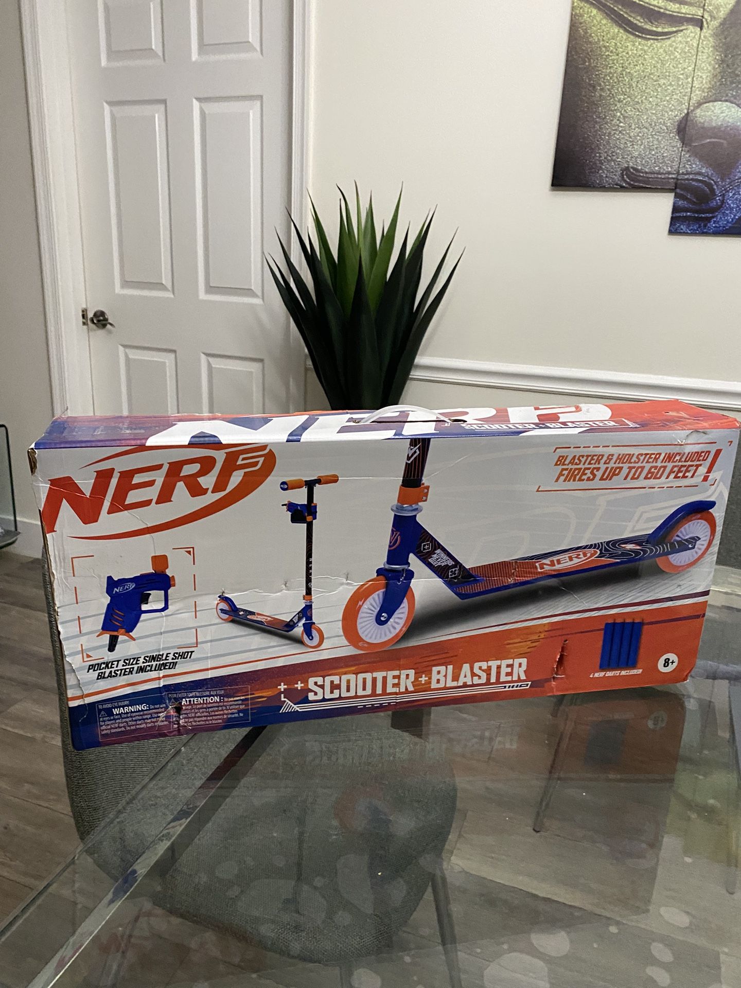 Kids Scooter  With Blaster For Game ! Brand New ( Ask For Price)