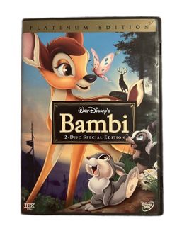 Walt Disney Bambi DVD 2-Disc Special Platinum Edition