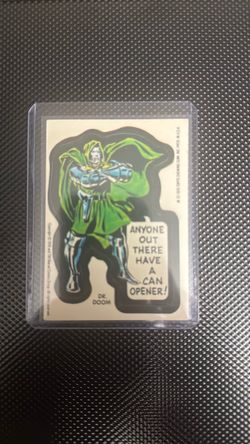1976 Dr. Doom Card