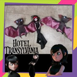 Hotel Transylvania Mavis Doll And 2 Mavis Bats $10 Takes Everything 
