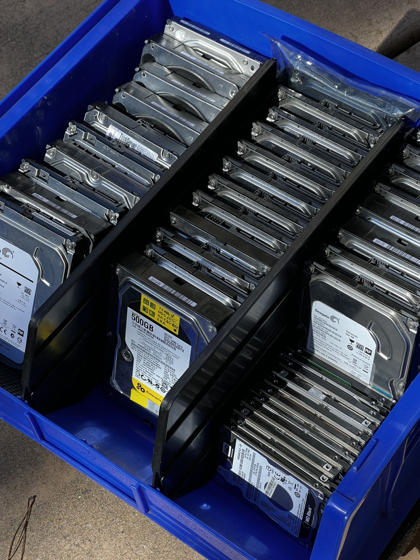 New 500GB Hard Disk Drives