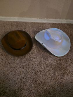 Read listing - cowboy/ cowgirl hats