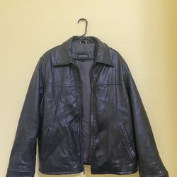 Vintage Leather Guess Jacket