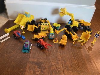 Playdoh Construction Vehicles And Signs
