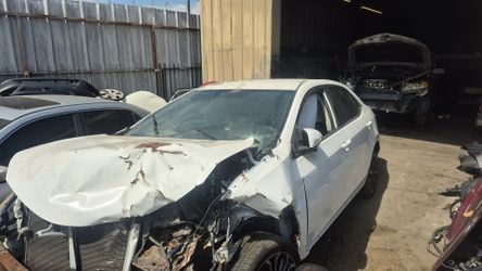 White Sedan – Salvage / Parts Car