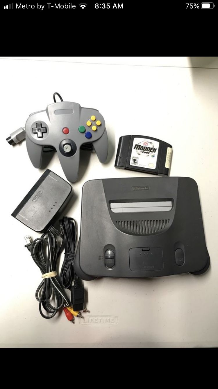 Nintendo 64 madden