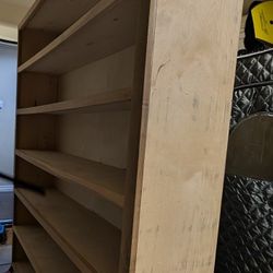 Wood Bookshelf Or File Shelf $120 OBO