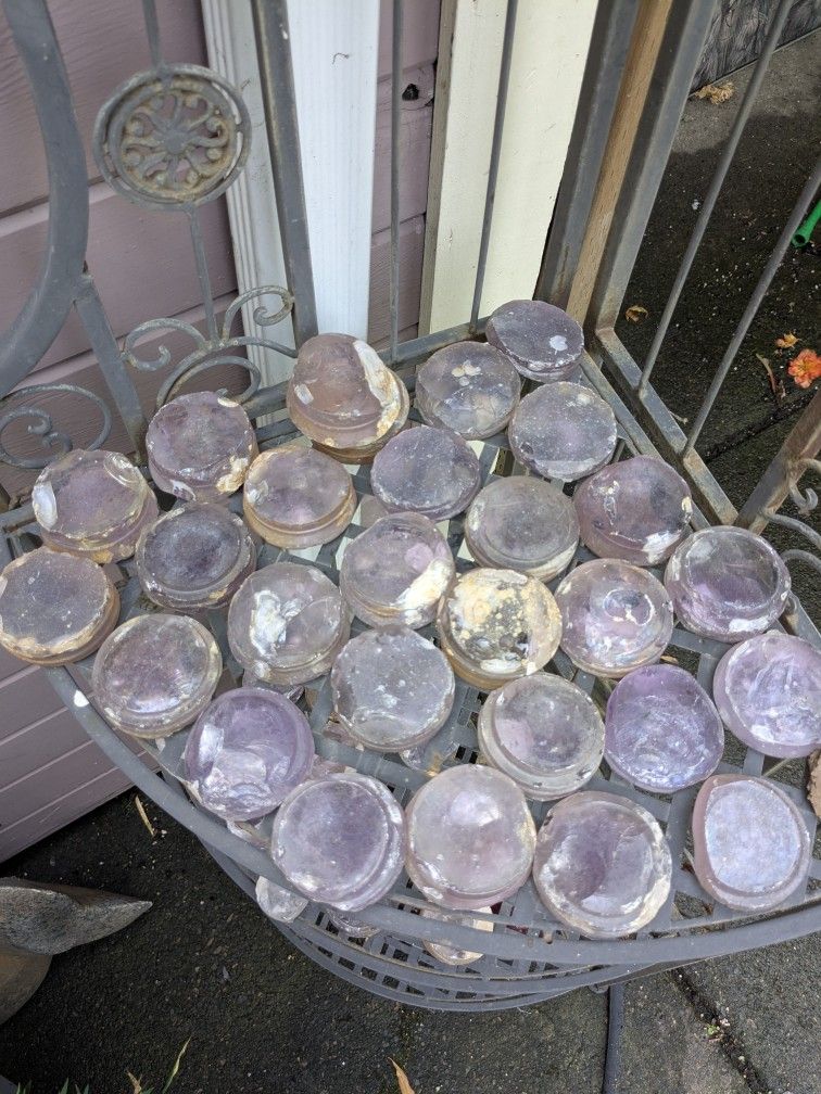 Antique Sidewalk Prisms From Historic Downtown Portland Oregon