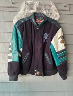 Vintage 1990s Jeff Hamilton Seattle Mariners Varsity Men’s jacket