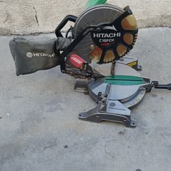 Hitachi 10" In Compound Miter Saw Works Great 