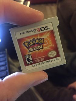 Pokémon sun for Nintendo 3ds