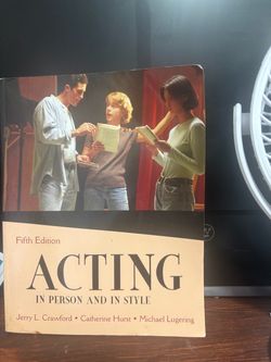 Acting In Person and In Style Fifth Edition