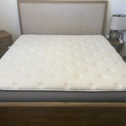 Bed Frame with Mattress and Box Spring