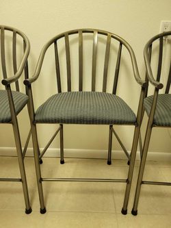 4 Bar stools OBO