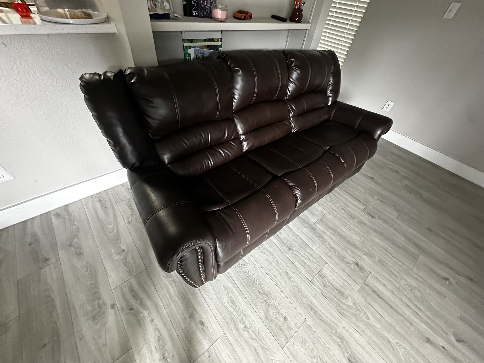 Leather Couch