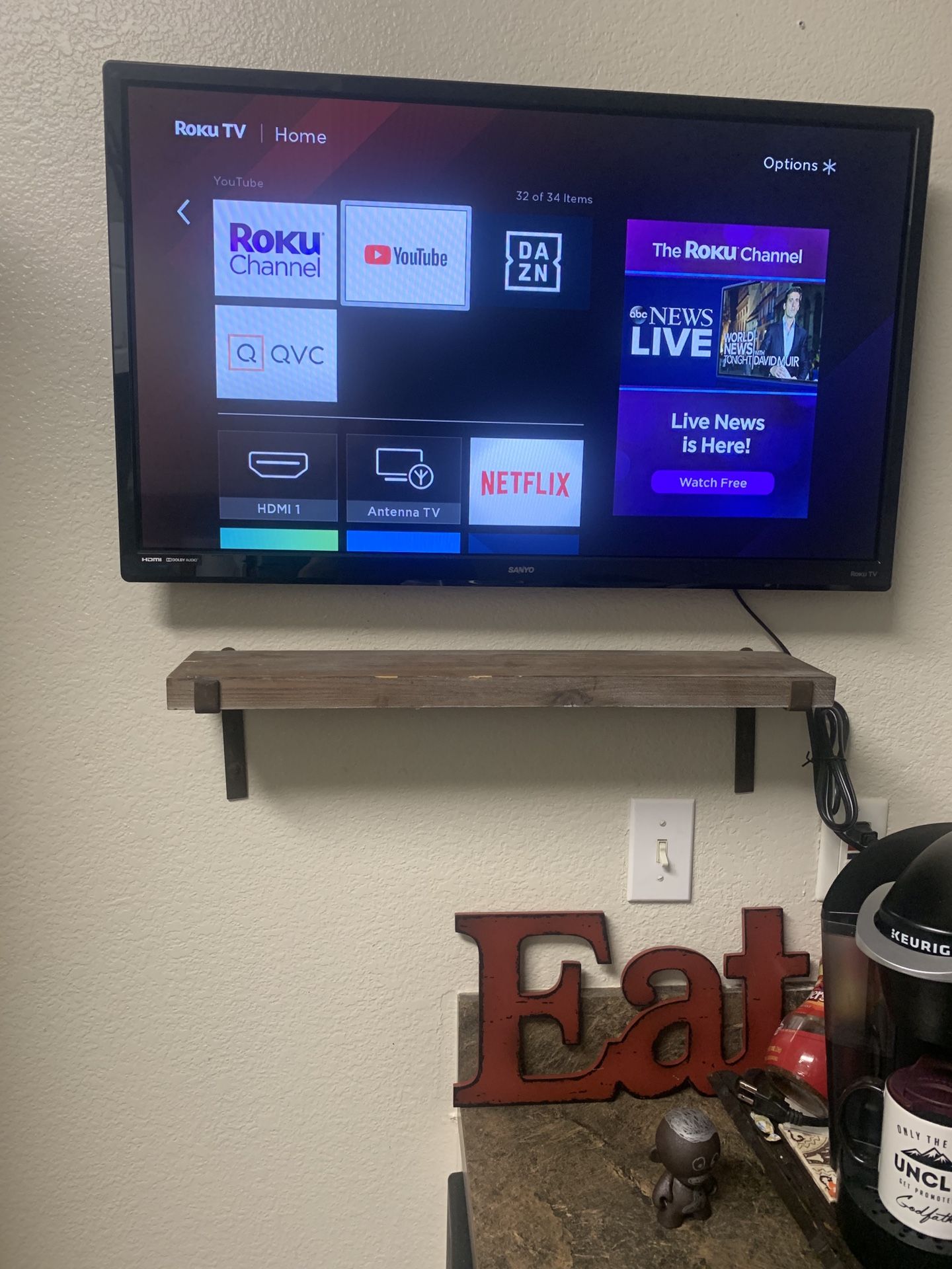 Roku TV 32”