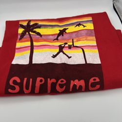 Supreme T-Shirt Red Medium 