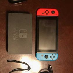 Nintendo Switch Neon Red and Blue Original 2017