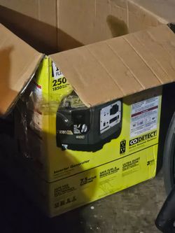 Ryobi 2500 inverter generator, like new,