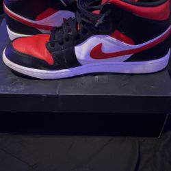 jordan 1 bred toe mids